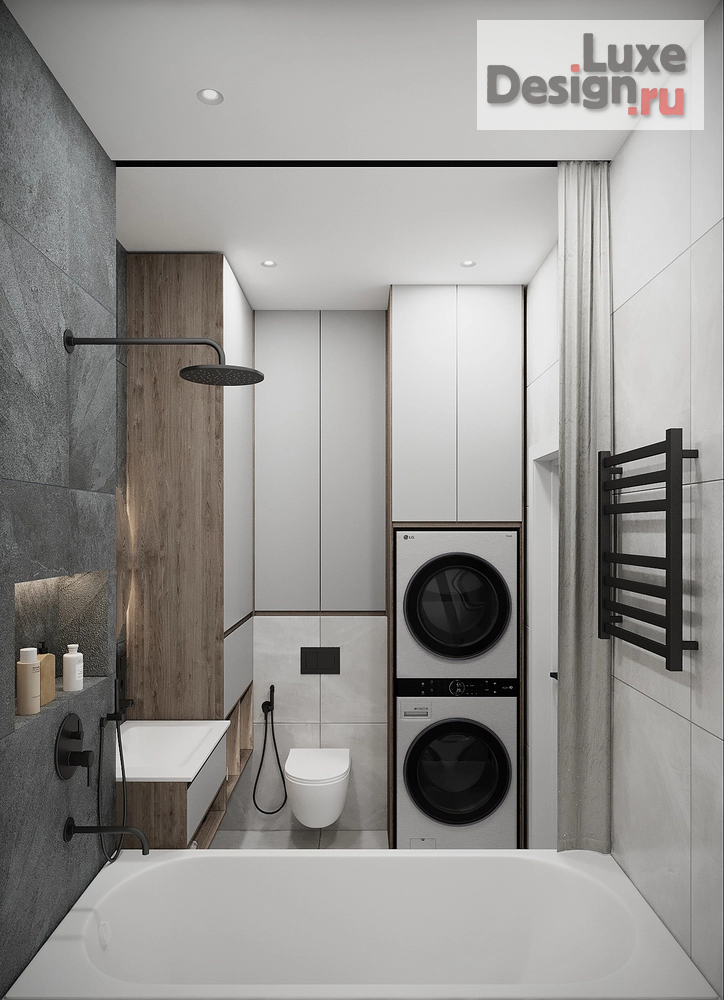 Дизайн интерьера двухкомнатной квартиры "Дизайн-проект 2-комнатной квартиры ЖК "Чижи" г. Красноярск" (фото 19)