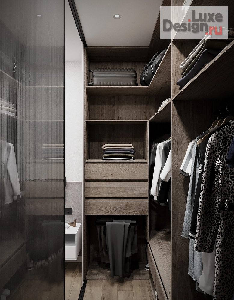 Дизайн интерьера двухкомнатной квартиры "Дизайн-проект 2-комнатной квартиры ЖК "Чижи" г. Красноярск" (фото 15)