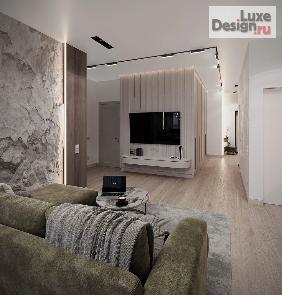 Дизайн интерьера трехкомнатной квартиры "Проект 3-комнатной квартиры ЖК "ЧИЖИ"" (фото 5)