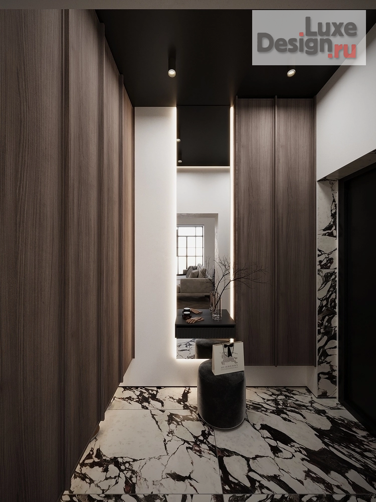 Дизайн интерьера четырехкомнатной квартиры "Дизайн-проект 4-комнатной квартиры в ЖК "Хвоя"" (фото 8)