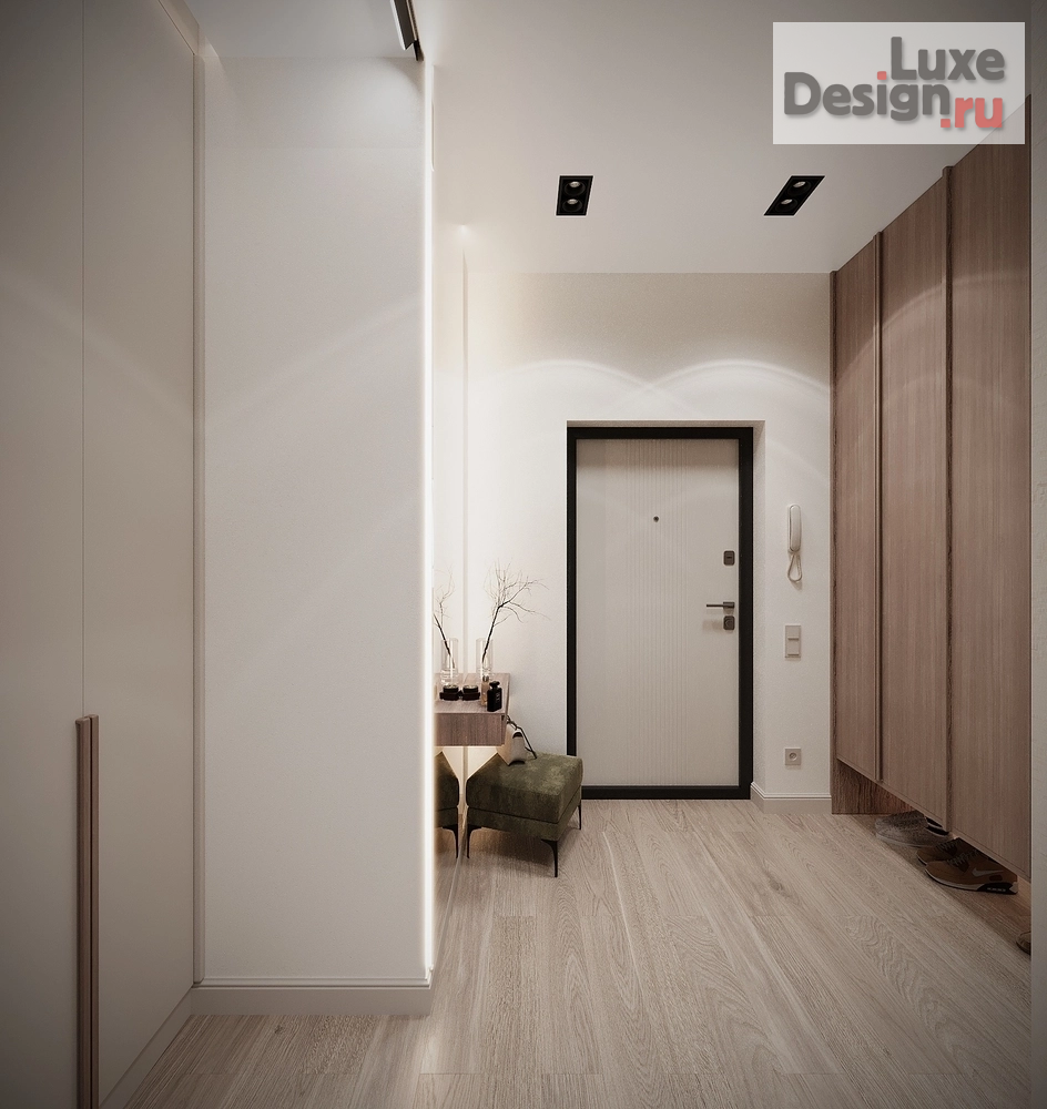 Дизайн интерьера трехкомнатной квартиры "Проект 3-комнатной квартиры ЖК "ЧИЖИ"" (фото 9)
