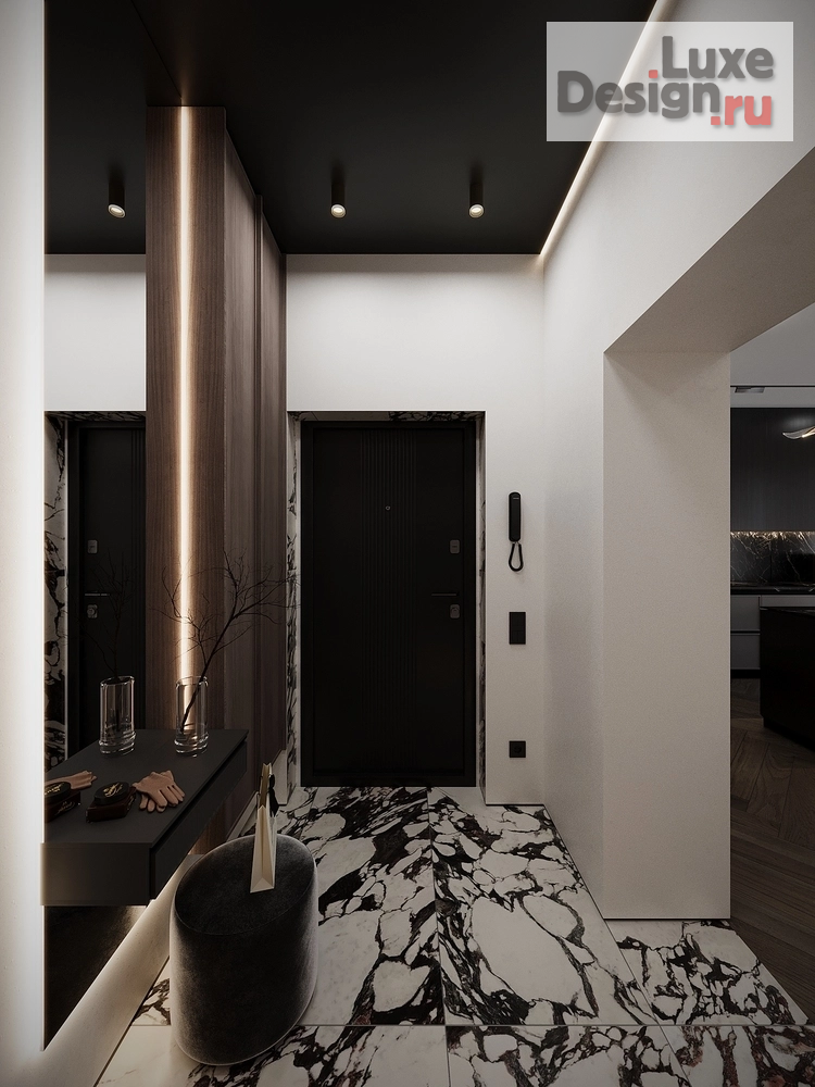 Дизайн интерьера четырехкомнатной квартиры "Дизайн-проект 4-комнатной квартиры в ЖК "Хвоя"" (фото 10)