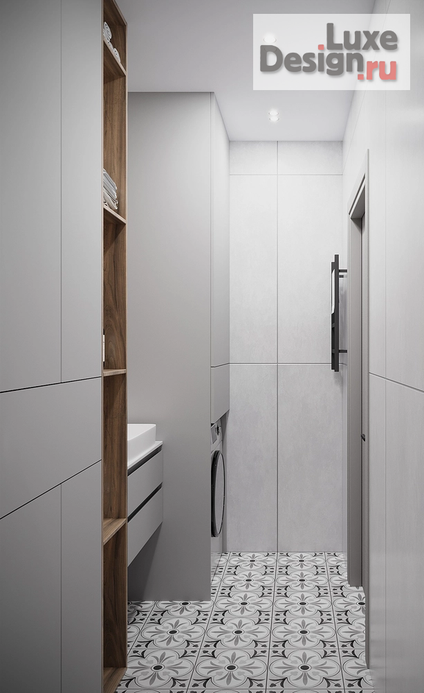 Дизайн интерьера трехкомнатной квартиры "Осенняя Хвоя" (фото 22)