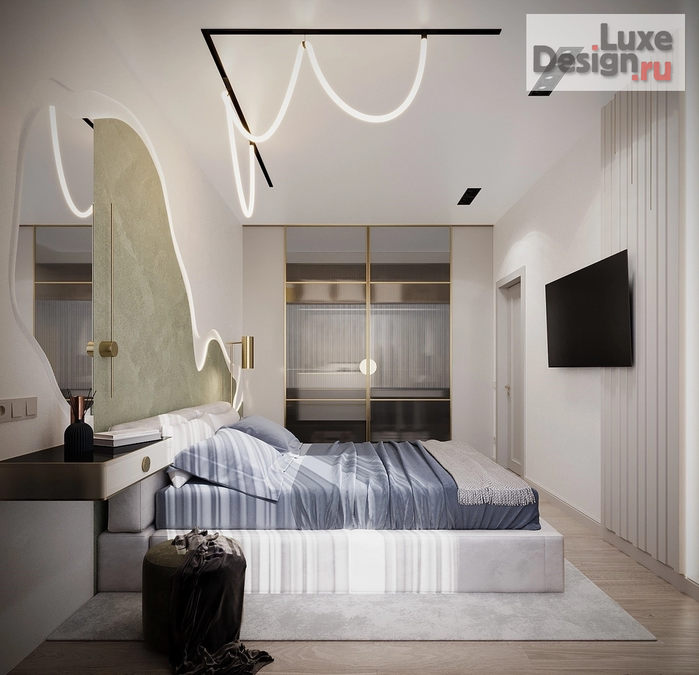 Дизайн интерьера трехкомнатной квартиры "Проект 3-комнатной квартиры ЖК "ЧИЖИ"" (фото 12)