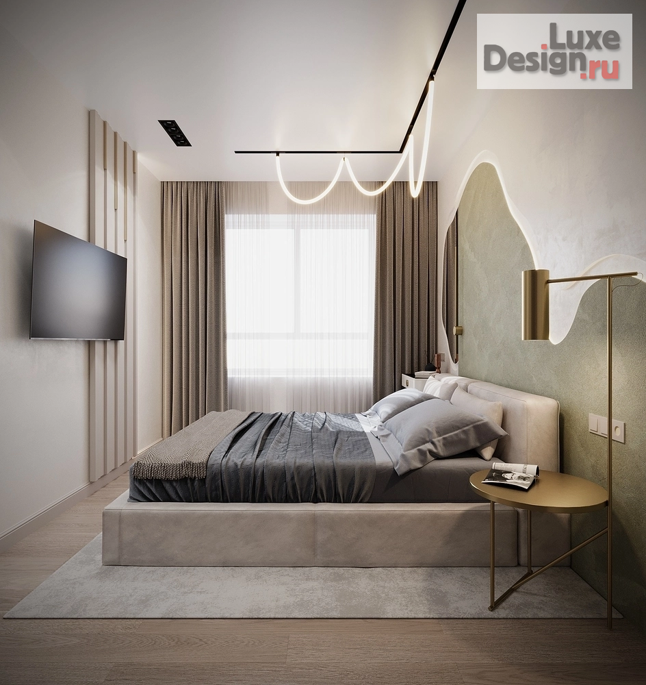 Дизайн интерьера трехкомнатной квартиры "Проект 3-комнатной квартиры ЖК "ЧИЖИ"" (фото 13)