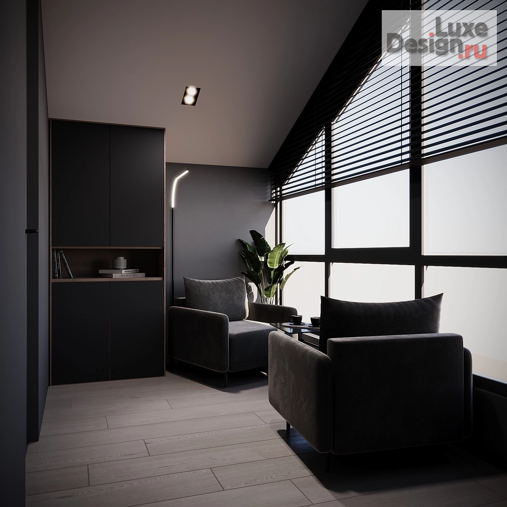 Дизайн интерьера частного дома "Экософия" (фото 20)