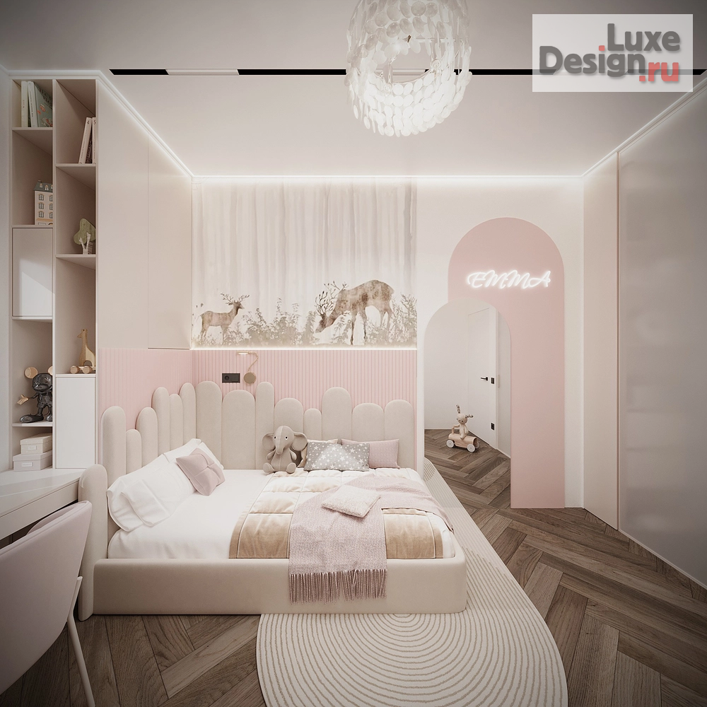 Дизайн интерьера четырехкомнатной квартиры "Дизайн-проект 4-комнатной квартиры в ЖК "Хвоя"" (фото 24)