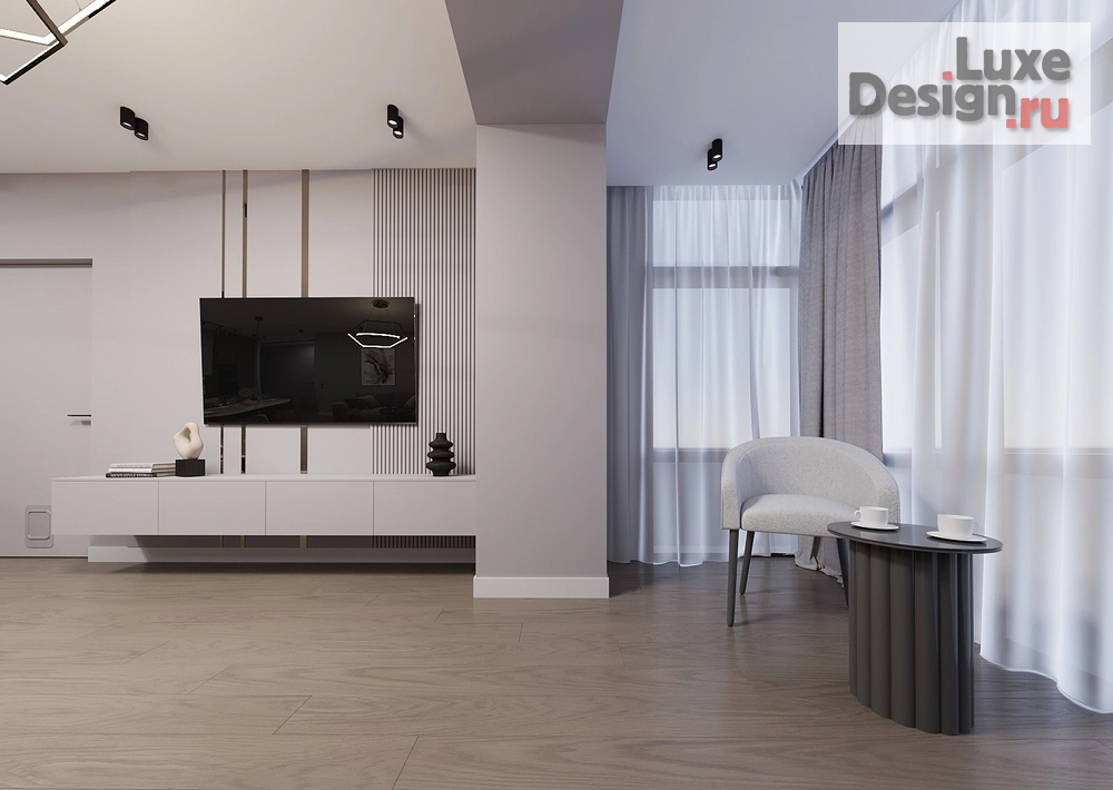 Дизайн интерьера трехкомнатной квартиры "Скандинавский Баланс" (фото 28)