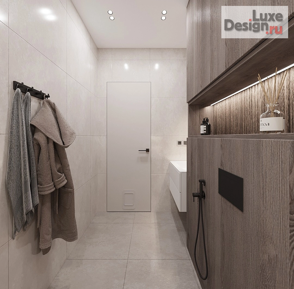 Дизайн интерьера трехкомнатной квартиры "Скандинавский Баланс" (фото 8)