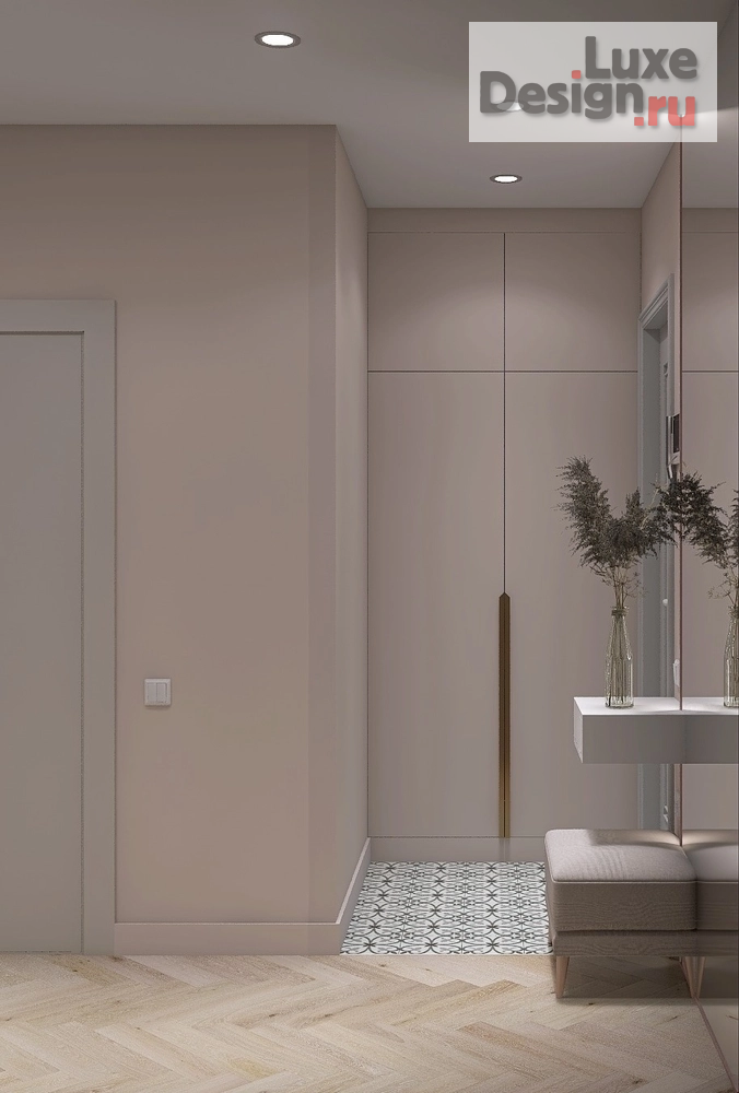 Дизайн интерьера двухкомнатной квартиры "Дизайн квартиры в Москве" (фото 16)