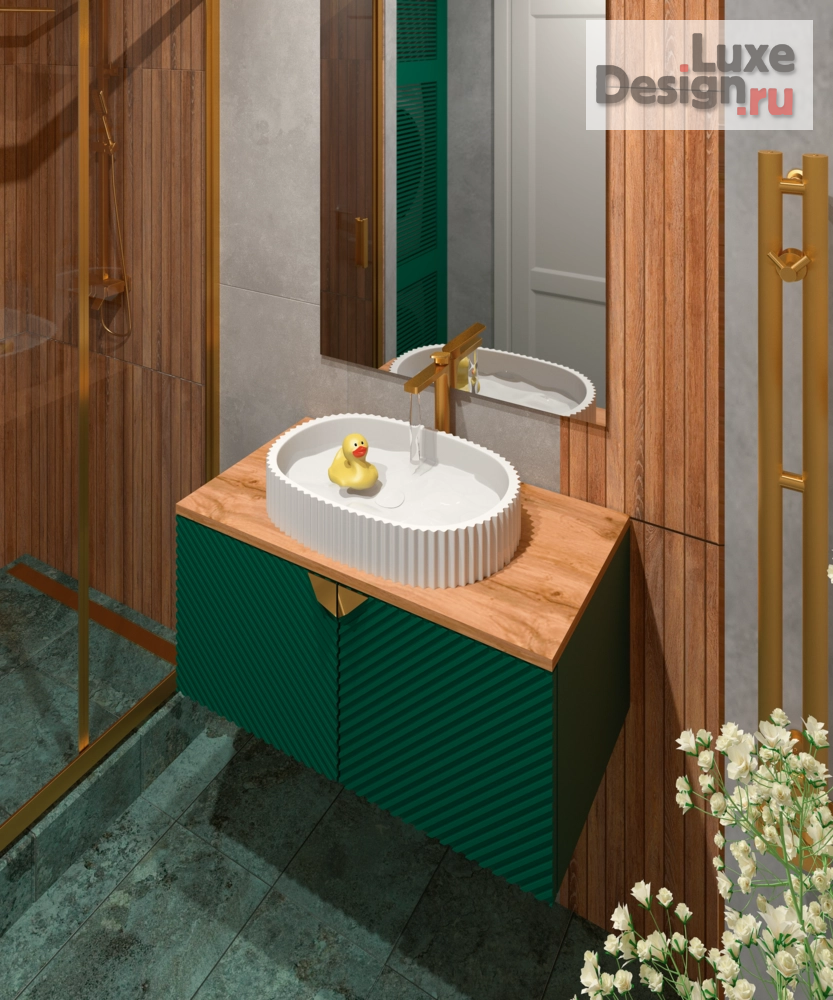 Дизайн интерьера ванной "Дизайн ванной комнаты" (фото 1)