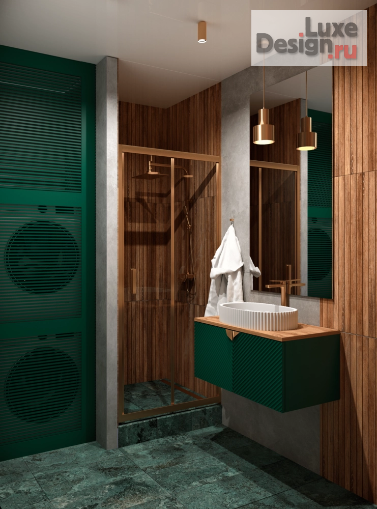 Дизайн интерьера ванной "Дизайн ванной комнаты" (фото 3)