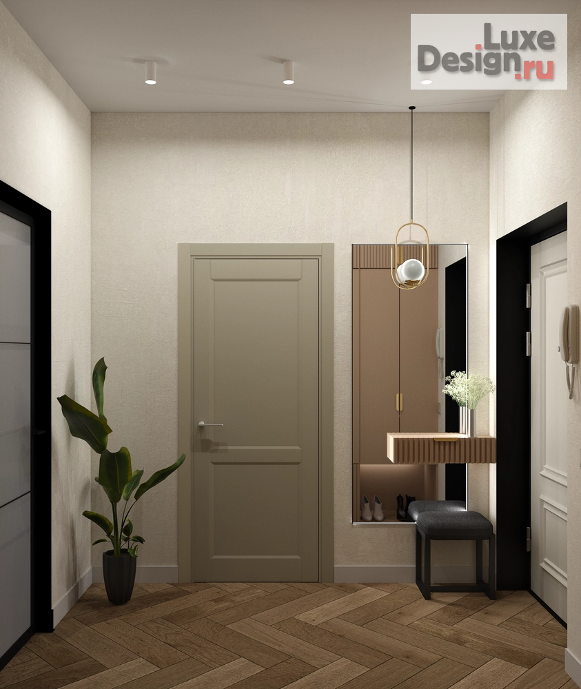 Дизайн интерьера двухкомнатной квартиры "Дизайн квартиры в Красноярске" (фото 8)