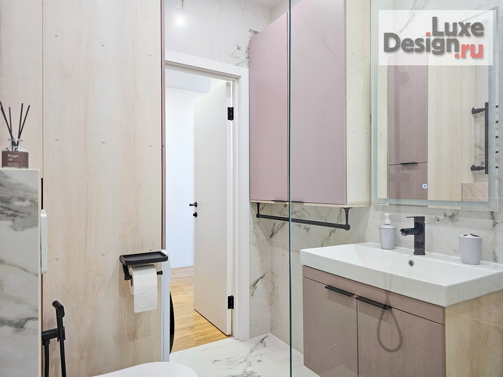 Дизайн интерьера однокомнатной квартиры "Реализованный проект ЖК Медео" (фото 9)