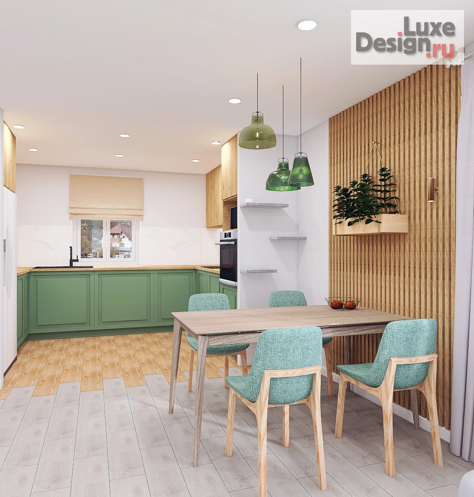 Дизайн интерьера частного дома "Одноэтажный дом в стиле сканди" (фото 22)