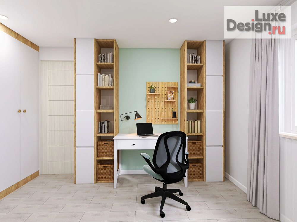 Дизайн интерьера частного дома "Одноэтажный дом в стиле сканди" (фото 23)