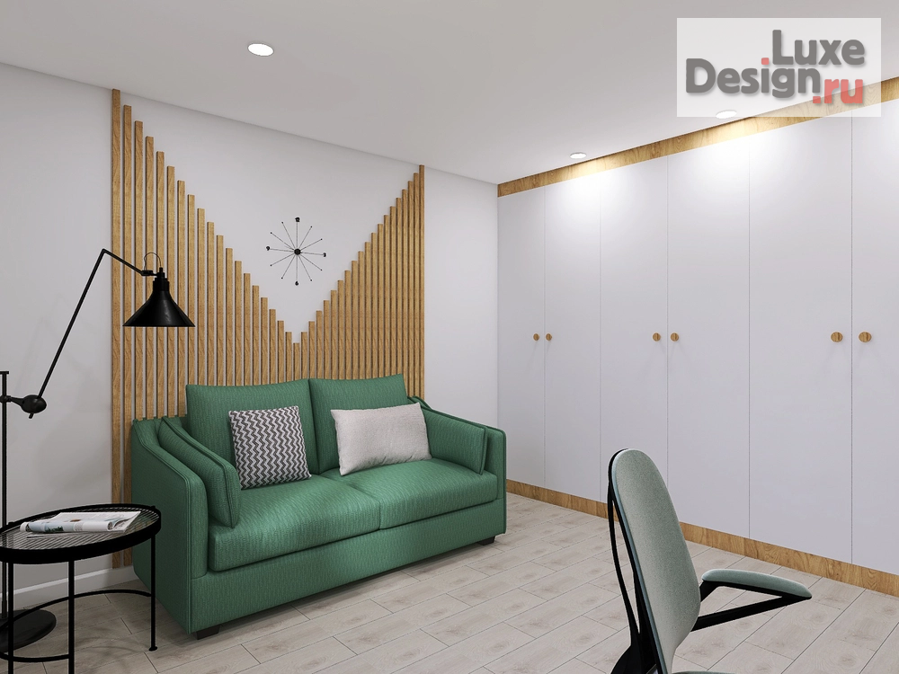 Дизайн интерьера частного дома "Одноэтажный дом в стиле сканди" (фото 1)