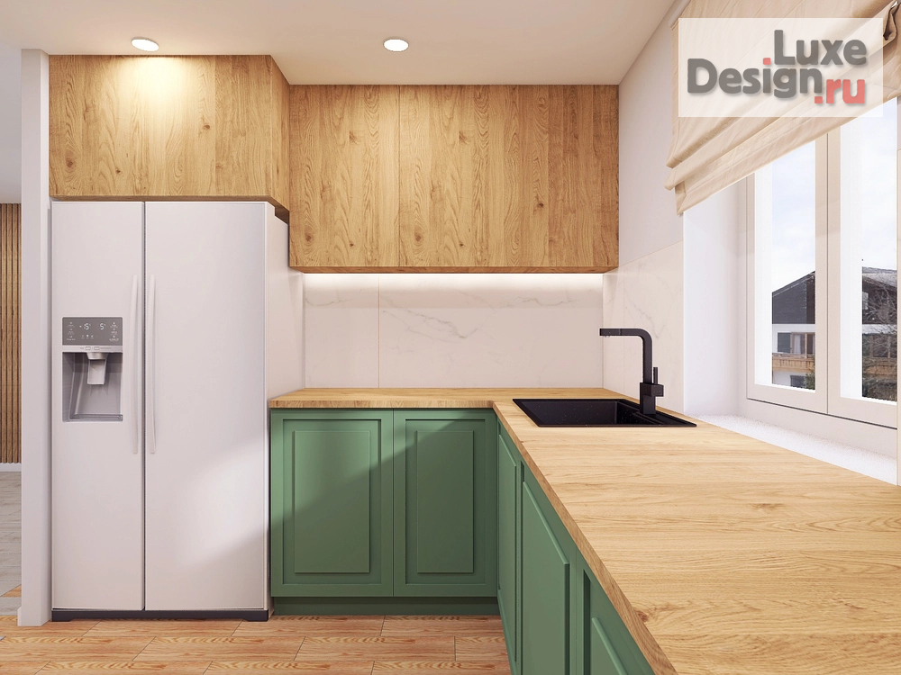 Дизайн интерьера частного дома "Одноэтажный дом в стиле сканди" (фото 2)