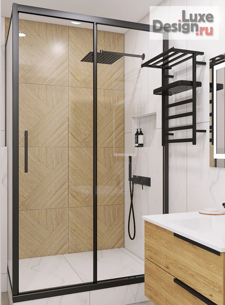 Дизайн интерьера частного дома "Одноэтажный дом в стиле сканди" (фото 8)