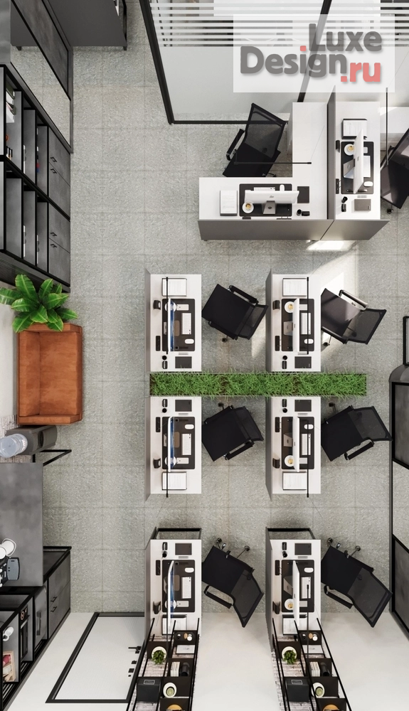 Дизайн интерьера офиса "Дизайн проект офиса " (фото 6)