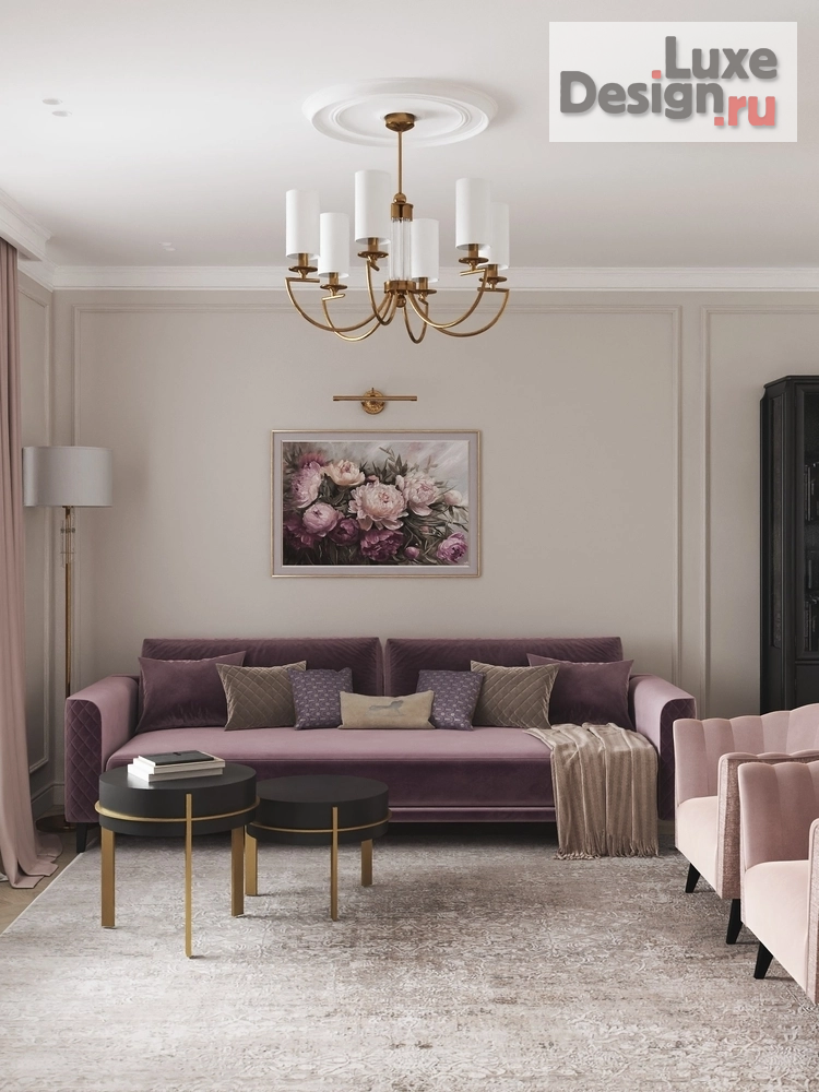 Дизайн интерьера квартиры "Квартира для женщины с изысканным вкусом" (фото 6)