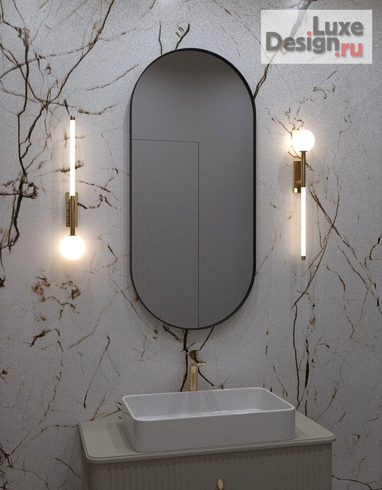 дизайн интерьера санузла "Проект гостевого санузла 5,6 кв.м" (фото 4)