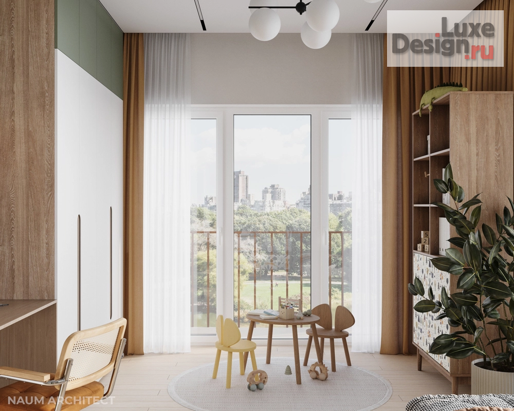 Дизайн интерьера комнаты "Детская комната г. Новосибирск" (фото 1)