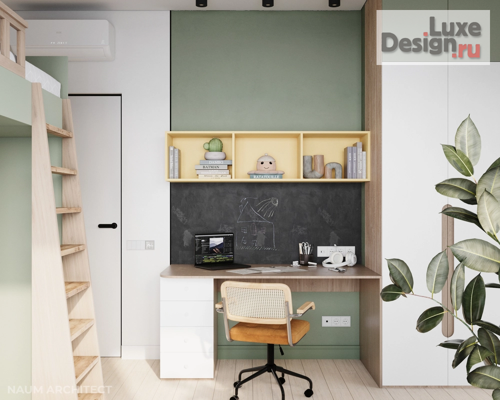 Дизайн интерьера комнаты "Детская комната г. Новосибирск" (фото 4)