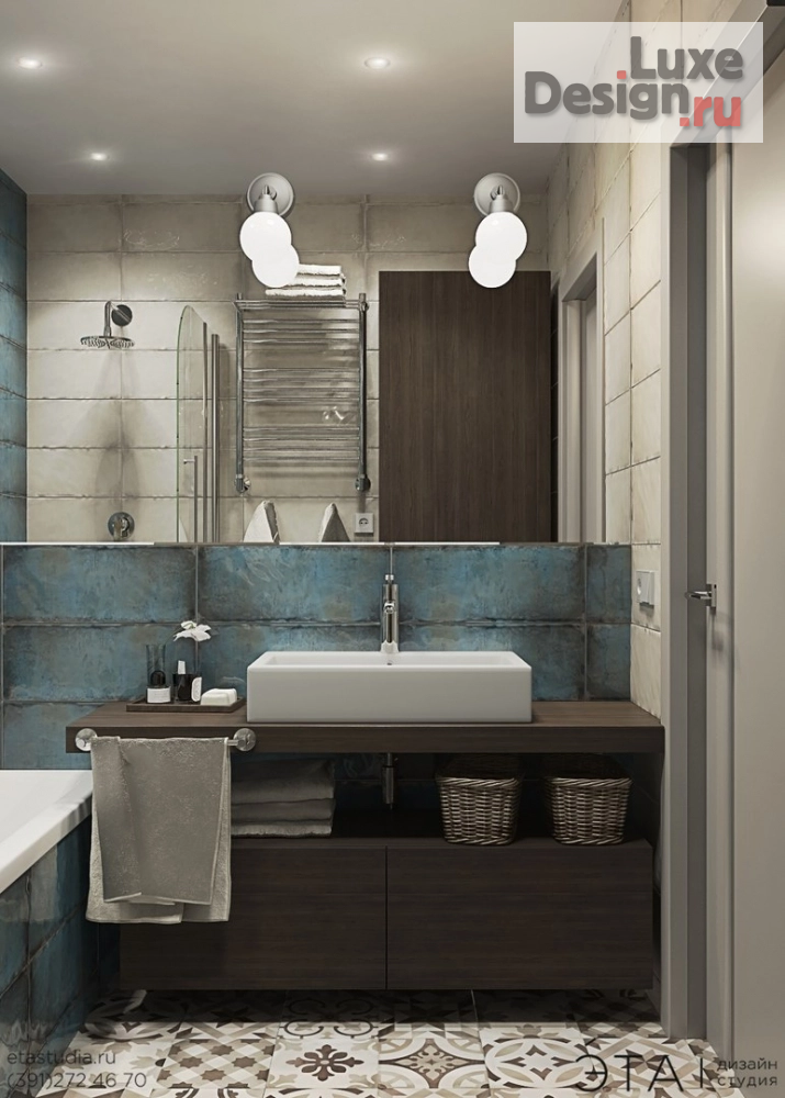 Дизайн интерьера двухкомнатной квартиры "Проект квартиры" (фото 17)