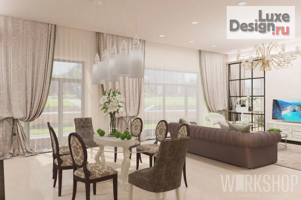 Дизайн интерьера коттеджа "Проект коттеджа" (фото 8)