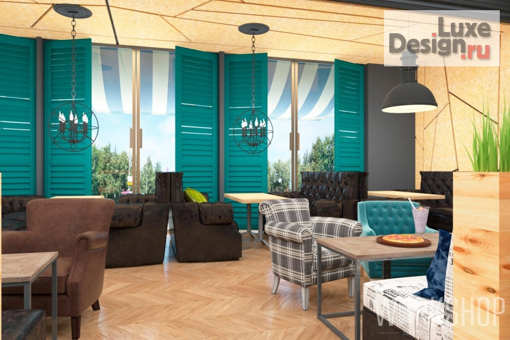 Дизайн интерьера кафе "Дизайн-проект кафе" (фото 3)