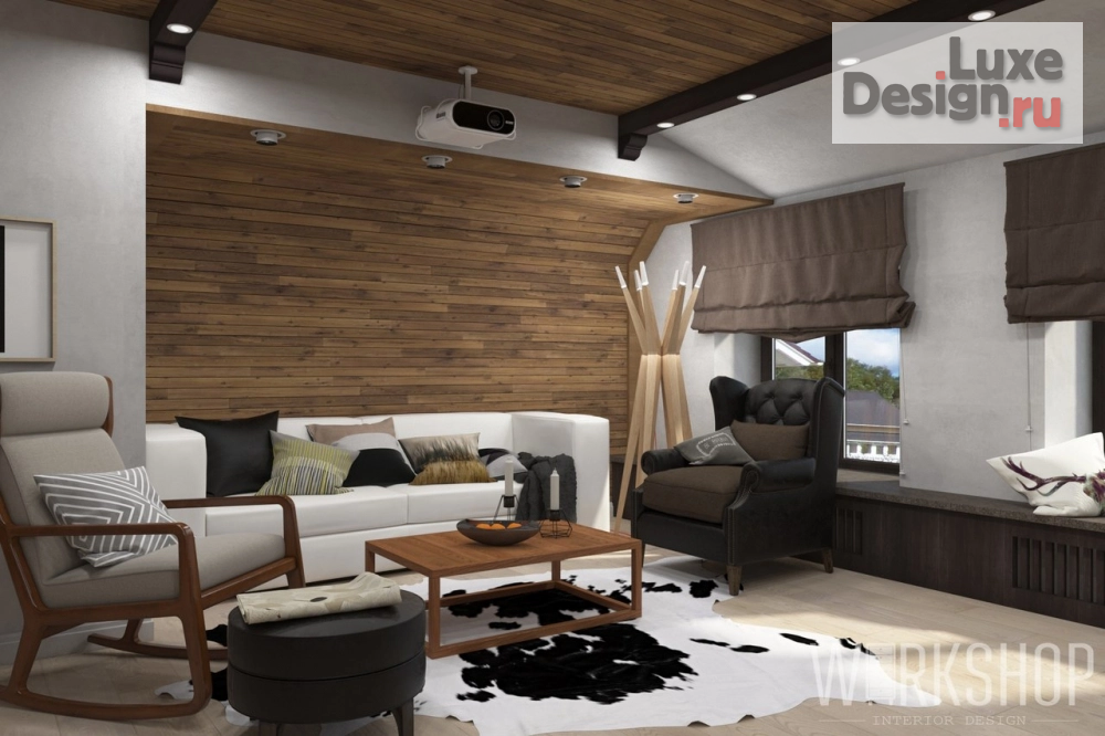 Дизайн интерьера коттеджа "Проект коттеджа" (фото 4)