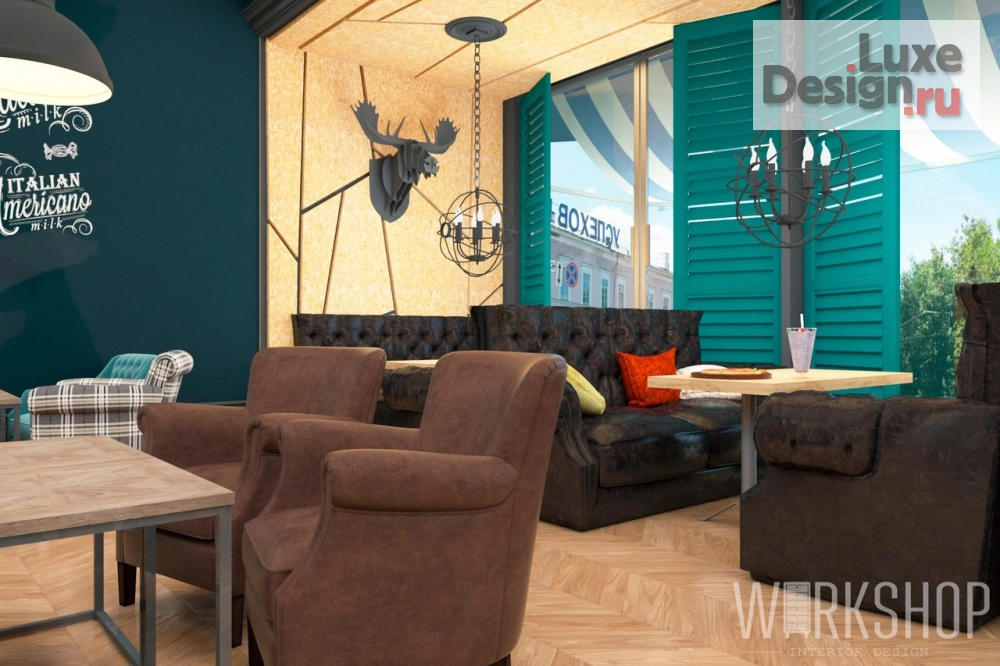 Дизайн интерьера кафе "Дизайн-проект кафе" (фото 4)