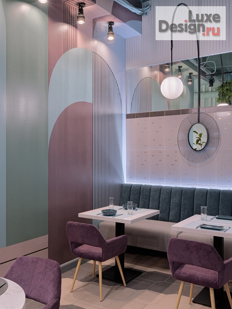 Дизайн интерьера кафе "Кафе "Цунами"" (фото 11)