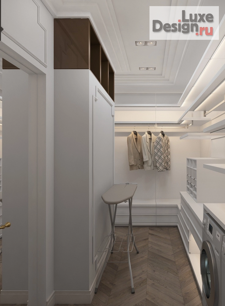 Дизайн интерьера двухкомнатной квартиры "Эклектичный интерьер квартиры премиального статуса " (фото 10)