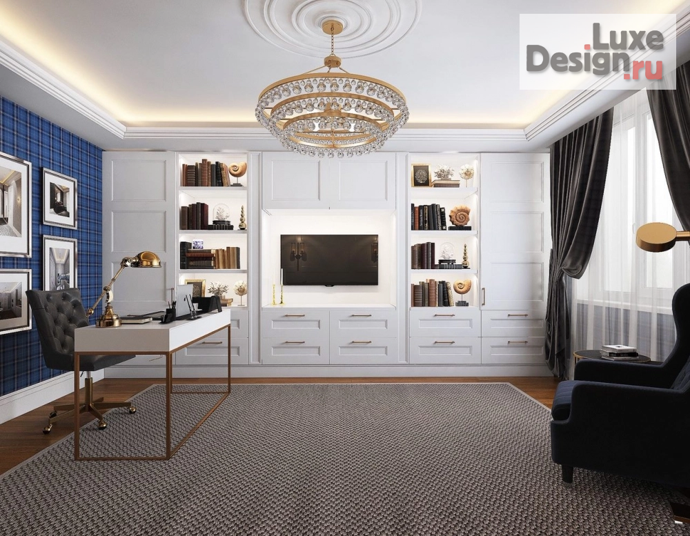 Дизайн интерьера трехкомнатной квартиры "Интерьер в стиле эклектика " (фото 10)