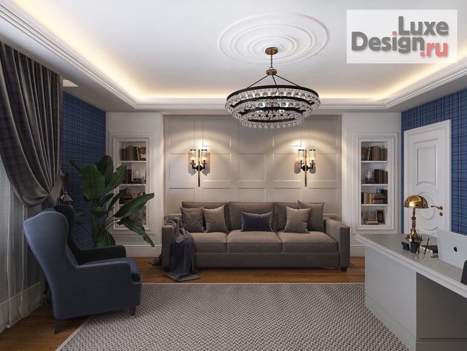 Дизайн интерьера трехкомнатной квартиры "Интерьер в стиле эклектика " (фото 11)