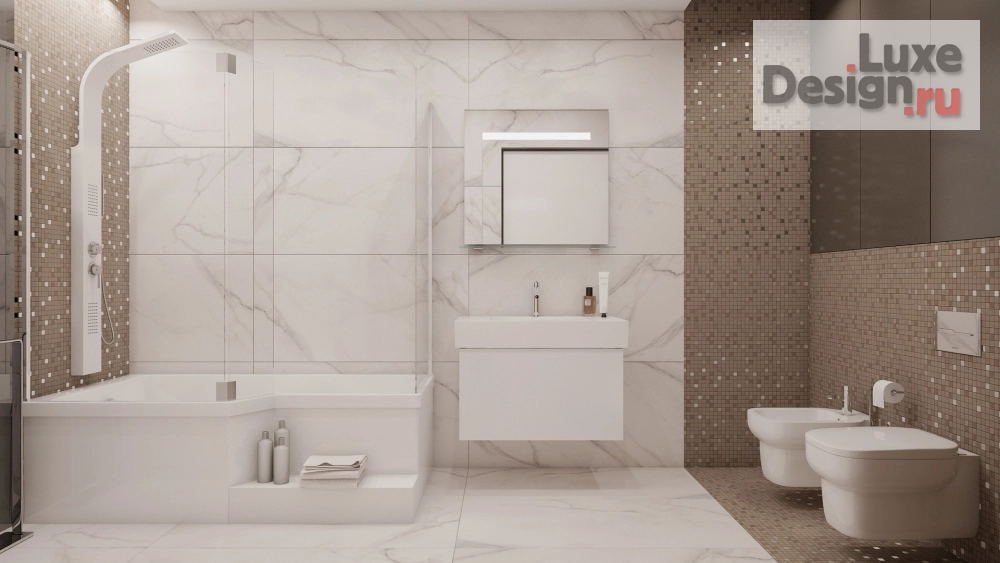 Дизайн интерьера трехкомнатной квартиры "Дизайн-проект 3-х ком. квартиры в г.Москва" (фото 14)