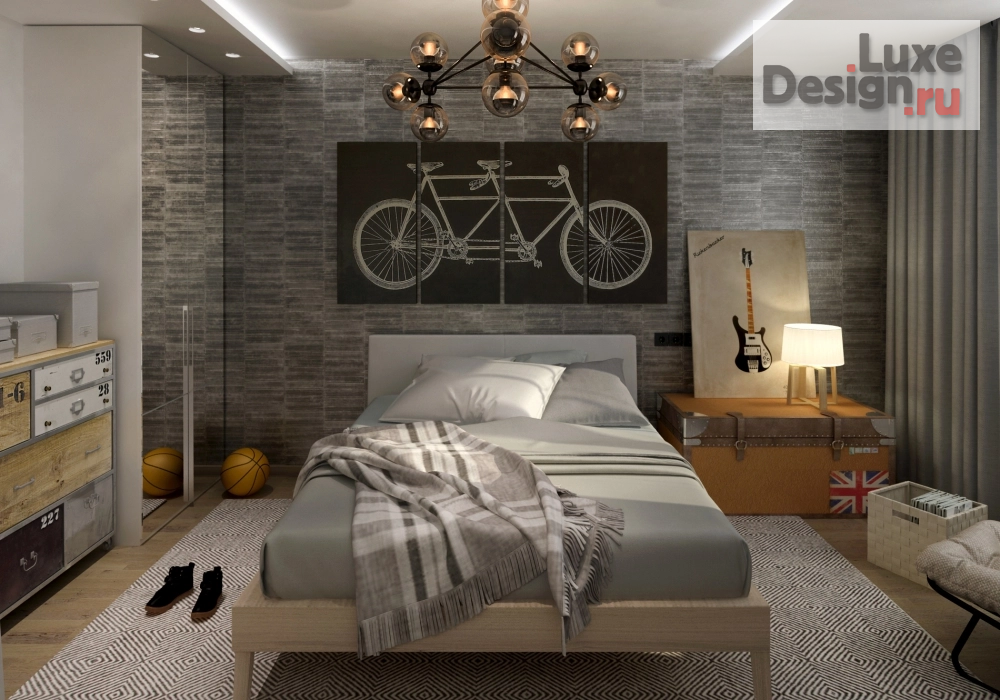 Дизайн интерьера четырехкомнатной квартиры "дизайн-проект 6-ком. квартиры в современном стиле г.Красноярск" (фото 12)