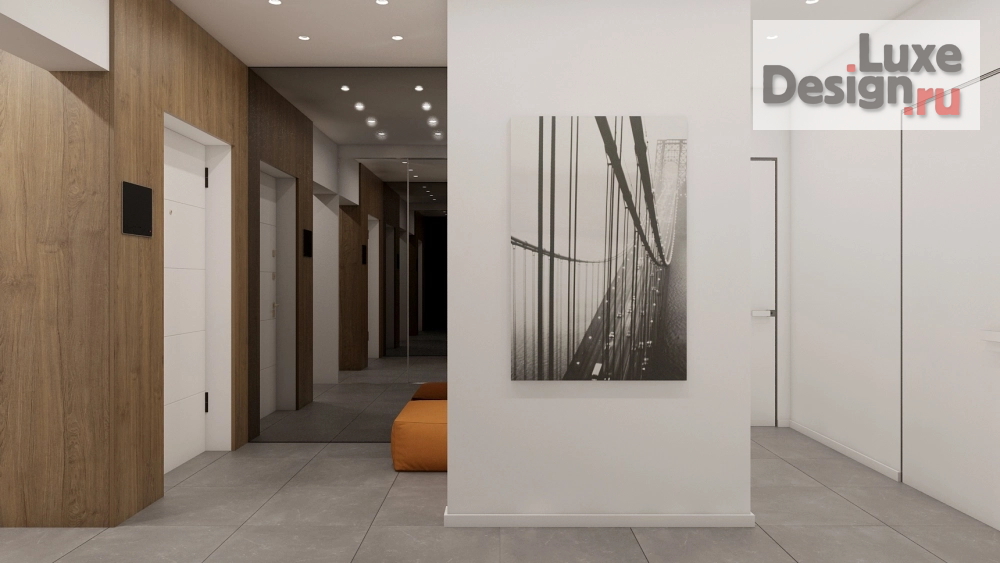 Дизайн интерьера трехкомнатной квартиры "Дизайн-проект 3-х ком. квартиры в г.Москва" (фото 2)