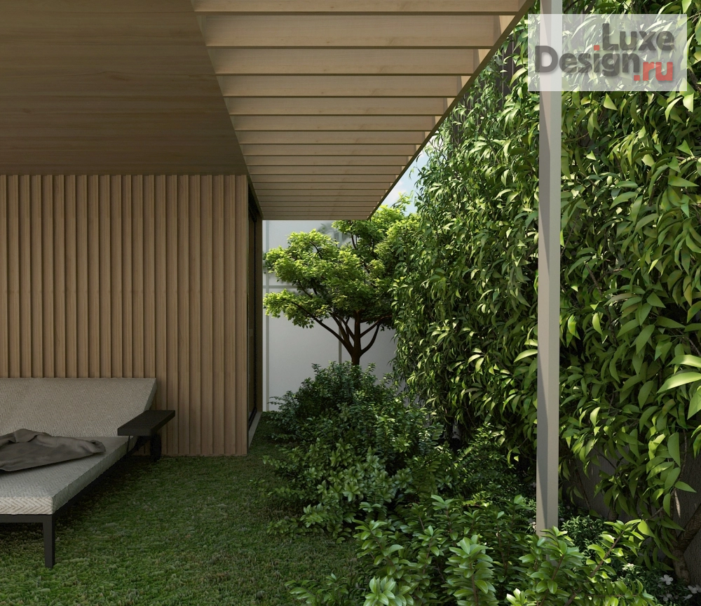 Частная архитектура "Двухэтажный гостевой дом с баней и бассейном на территории жилого дома г.Сочи" (фото 11)