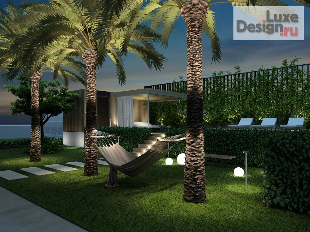 Частная архитектура "Двухэтажный гостевой дом с баней и бассейном на территории жилого дома г.Сочи" (фото 1)