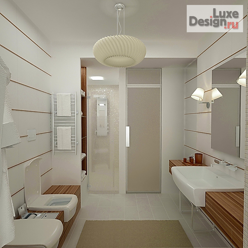 Дизайн интерьера ванной "Ванная комната" (фото 3)