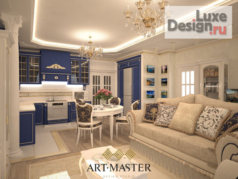 Дизайн интерьера квартиры "Дизайн-проект квартиры" (фото 3)