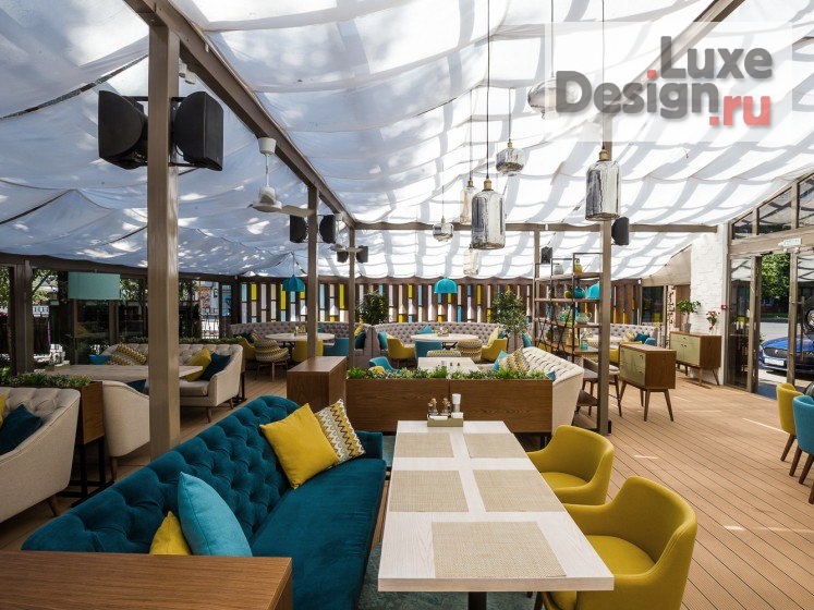 Дизайн интерьера кафе "Проект летней террасы" (фото 2)