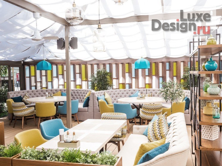 Дизайн интерьера кафе "Проект летней террасы" (фото 4)