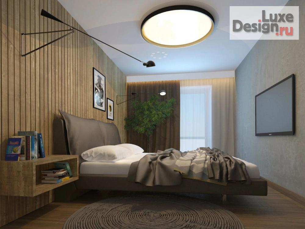 Дизайн интерьера квартиры "Дизайн квартиры для молодого человека в г. Новосибирске" (фото 2)