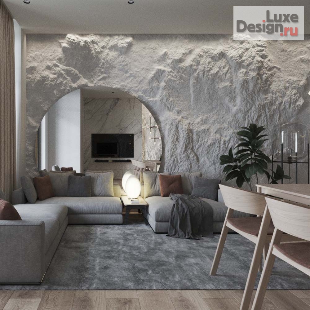 Дизайн интерьера трехкомнатной квартиры "Дизайн интерьера квартиры 80 м2" (фото 3)