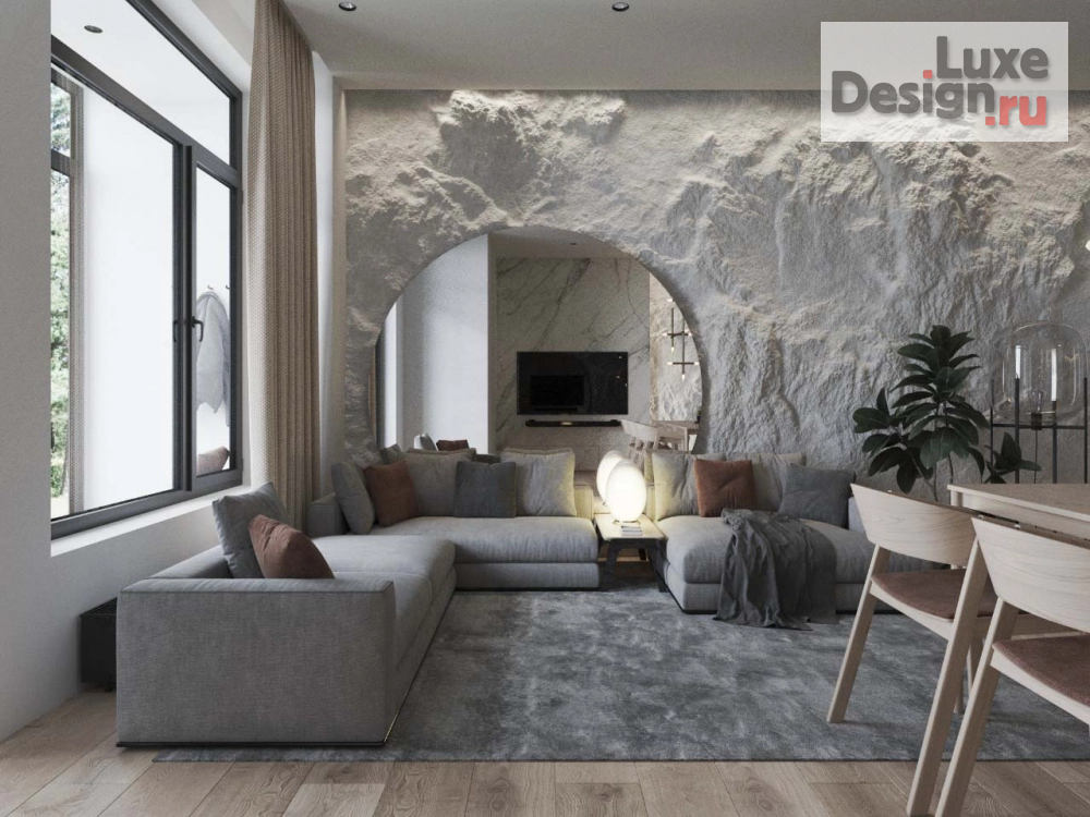 Дизайн интерьера трехкомнатной квартиры "Дизайн интерьера квартиры 80 м2" (фото 9)