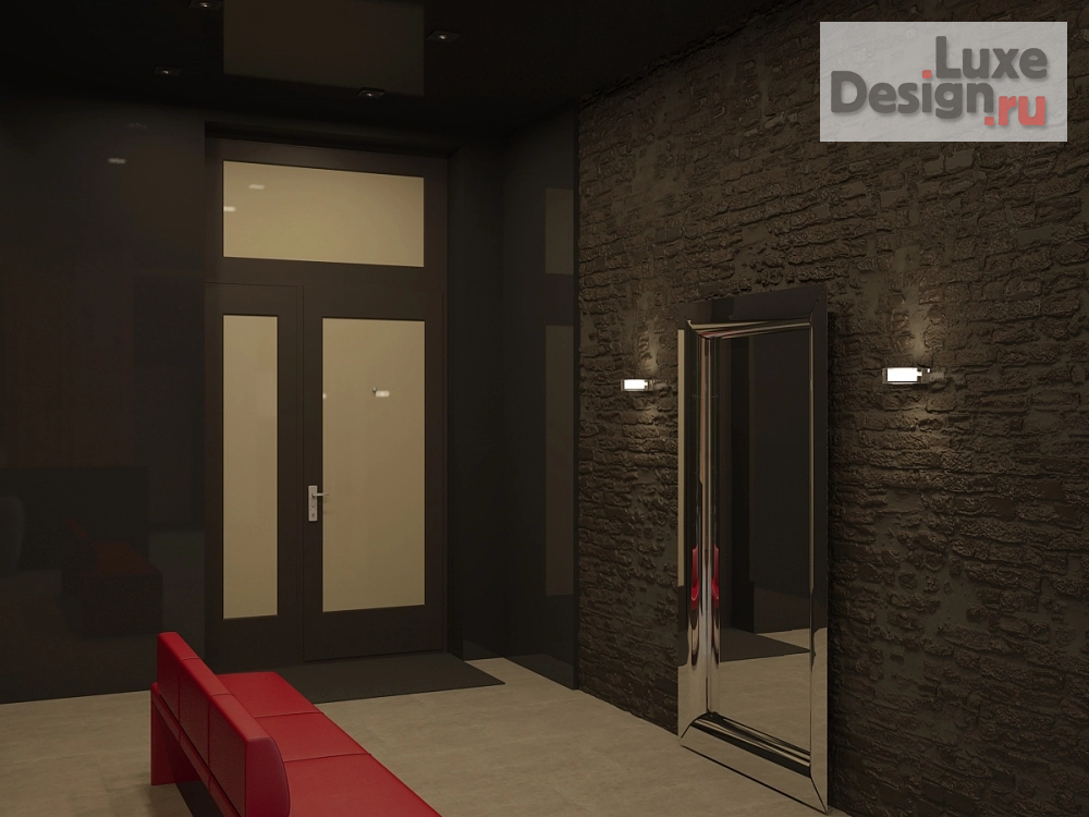 Дизайн интерьера загородного дома "Современный Экодом" (фото 16)